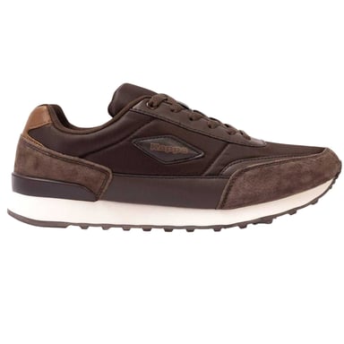 Kappa - Sneaker für Herren, Wildleder, Flach (Dunkelbraun)
