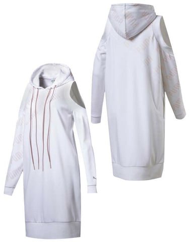 Puma En Pointe Damen Weißes Kleid