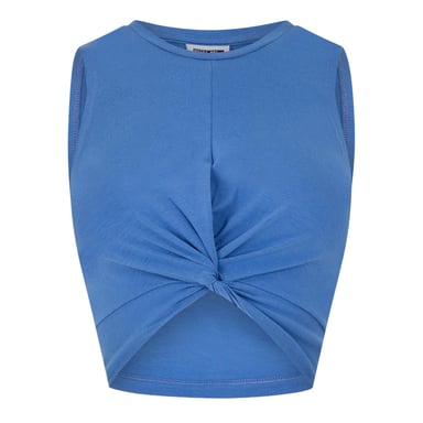 Noisy May - Kurzes Top für Damen, Ärmellos (Niederländisches Blau)