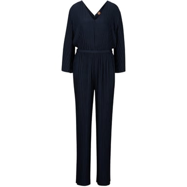 Boss - Jumpsuit für Damen, Regulär, Blouson-Ärmel (Blau)