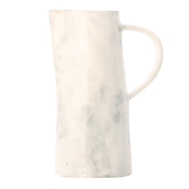 Off White - Krug, Unifarben, Keramik (Braungrau)