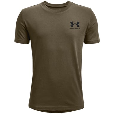Under Armour - T-Shirt für Jungen, kurzärmlig (Dunkelgrün)