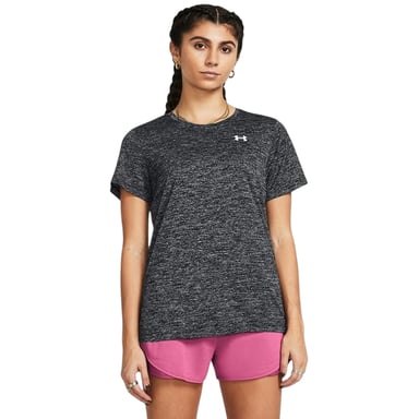 Under Armour - T-Shirt für Damen, kurzärmlig (Schwarzer Twist)