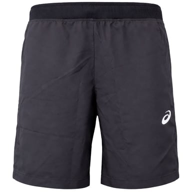 Asics 7inch Mens Black Tennis Shorts