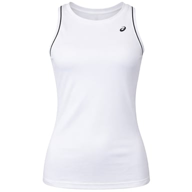 Asics Court Piping Womens White Tennis Vest