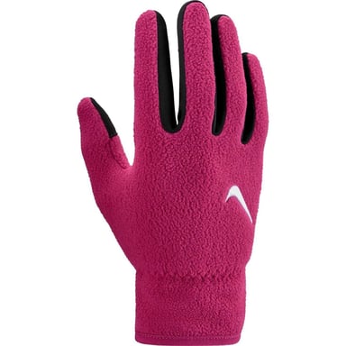 Nike - "Thermafit" Winterhandschuhe, Fleece (Betenrot/Weiß)