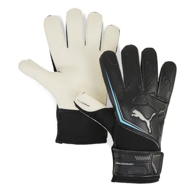 Puma - "Ultra Play" Torhüter-Handschuhe für Kinder (Schwarz/Blau)