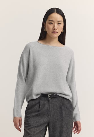 Bugatti Damen Pullover Rundhals Baumwolle Rundhals