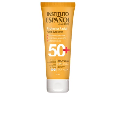 Gesichtssonnencreme Aloe Vera Tube Lsf 50+ 75 ml