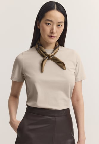 Bugatti Damen T-Shirt Baumwoll-Stretch Rundhals