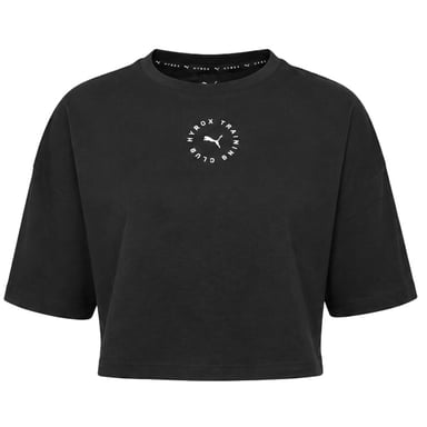 Puma x HYROX Kurzes Lifestyle Damen Schwarz T-Shirt