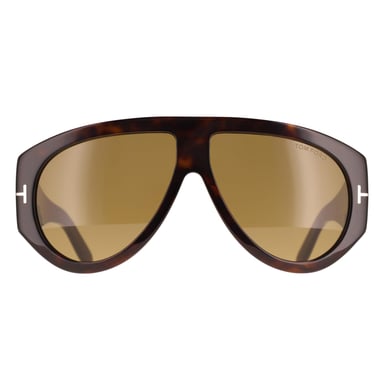 Tom Ford Bronson FT1044 52N dunkel havannagrün Sonnenbrille