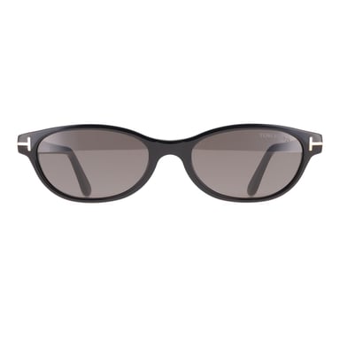 Tom Ford Chloe-02 FT1310 01A glänzend schwarz grau leicht verspiegelt Sonnenbrille