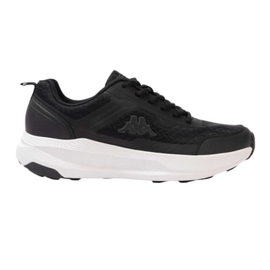 Kappa - "Ripa" Logo Sneaker für Herren, Niedrig geschnitten (Schwarz/Weiß)