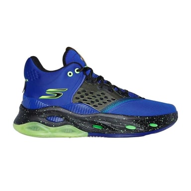 Skechers - Skater-Schuhe für Herren, Netzmaterial (Blau/Schwarz)