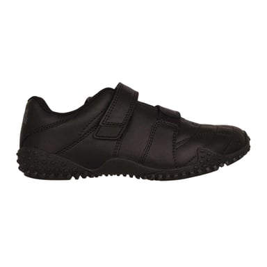 Lonsdale - "Fulham" Sneaker für Kinder, Leder (Schwarz)
