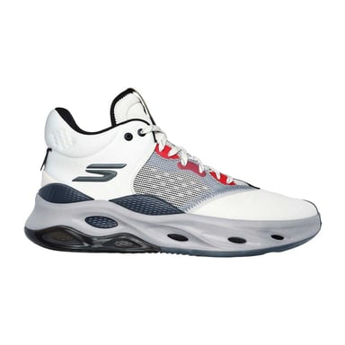 Skechers - Skater-Schuhe für Herren, Netzmaterial (Weiß/Grau)