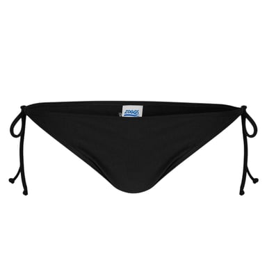 Zoggs - Bikinihöschen für Damen, Seitlich gebunden (Schwarz)