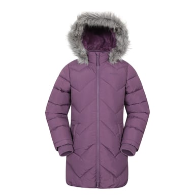 Mountain Warehouse - "Galaxy" Steppjacke Wasserbeständig für Kinder (Dunkel-Lila)
