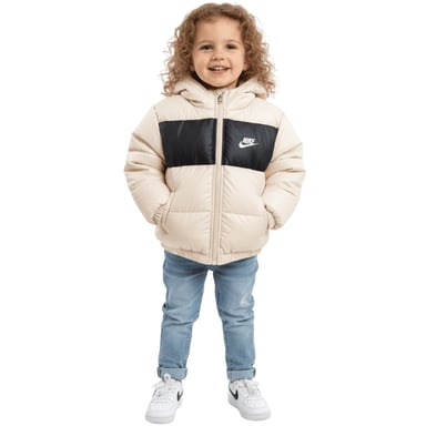 Nike - Kapuzenjacke für Baby, Logo (Sand)