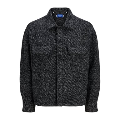Jack And Jones - Hemdjacke für Herren, Winter, leger (Schwarz)