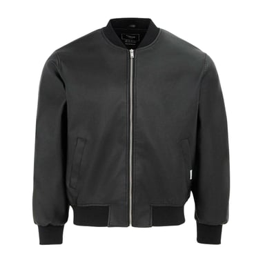 Firetrap - Bomberjacke für Herren, PU (Schwarz)