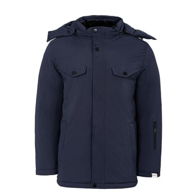 Lee Cooper - Steppjacke für Herren, mit Kapuze (Marine)