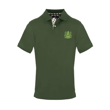 Aquascutum - Poloshirt für Herren, Baumwolle (Militärgrün)
