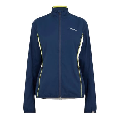 Head - "Club" Trainingsjacke für Damen, Durchgehender Reißverschluss (Dunkelblau)
