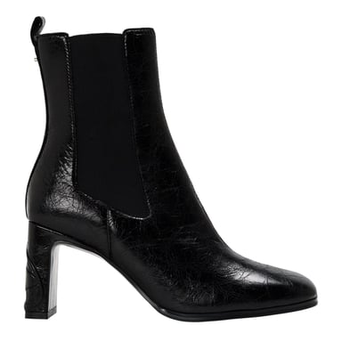 Diesel - "Giove" Strukturiert Stiefeletten für Damen, Blockabsatz (Schwarz)