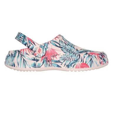 Skechers - "Archfitwave" Floral Clogs für Damen, Open Toe (Bunt)