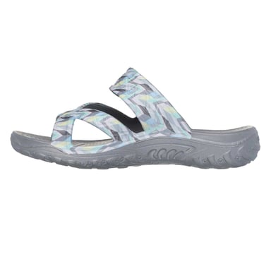 Skechers - "Reggae" Zickzack Sandalen für Damen (Bunt/Grau)