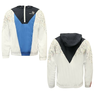 Sergio Tacchini Coltan Herren Windbreaker Jacke in Weiß
