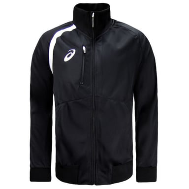 Asics Floorball Kinder Schwarze Trainingsjacke