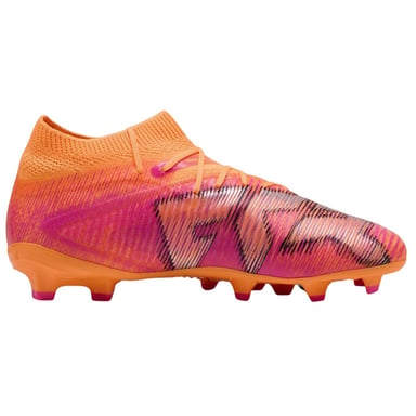 Puma Kinder-Fußballschuhe „Future 8 Pro“ für Kunstrasen (Orange/Schwarz)