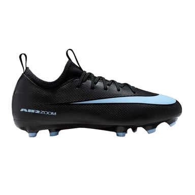 Nike - "Mercurial" Fußballschuhe mit festem Boden für Kinder (Schwarz/Blau)