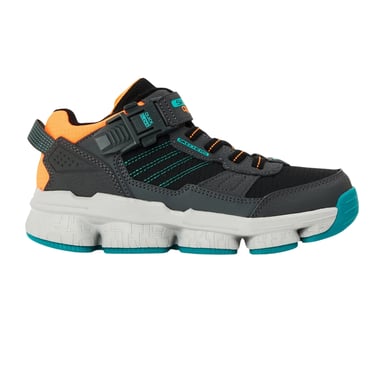 Skechers - "Lunnix" Sneaker für Kinder (Anthrazit/Schwarz/Orange)