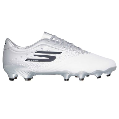 Skechers - Fußballschuhe mit festem Boden für Herren/Damen Unisex (Weiß)