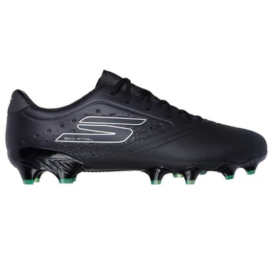 Skechers - Fußballschuhe mit festem Boden für Herren/Damen Unisex (Schwarz/Silber)