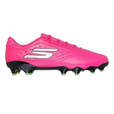 Skechers - Fußballschuhe mit festem Boden für Herren/Damen Unisex (Pink/Schwarz)