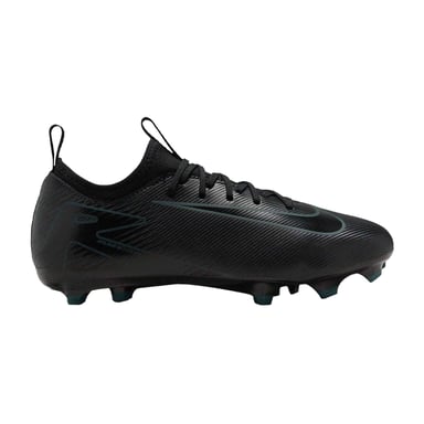 Nike - "Mercurial" Fußballschuhe mit festem Boden für Kinder (Schwarz/Grün)