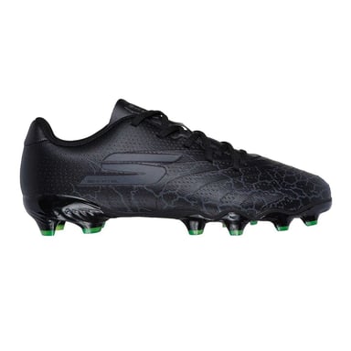 Skechers - "SKX 01" Fußballschuhe mit festem Boden für Kinder (Schwarz)