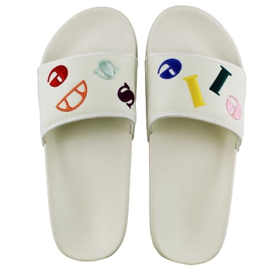 Ellesse Filippo Logo Play Damen Off-White Slipper