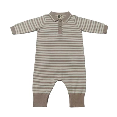 Pretty Green - Strampler für Baby (Beige/Braun)