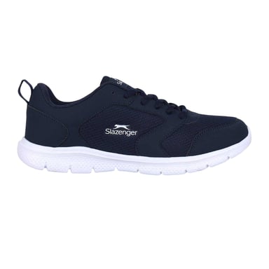 Slazenger - "Force" Sneaker für Herren, Netzmaterial (Marine/Weiß)