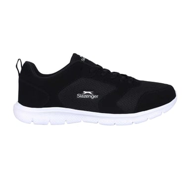Slazenger - "Force" Sneaker für Herren, Netzmaterial (Schwarz/Weiß)