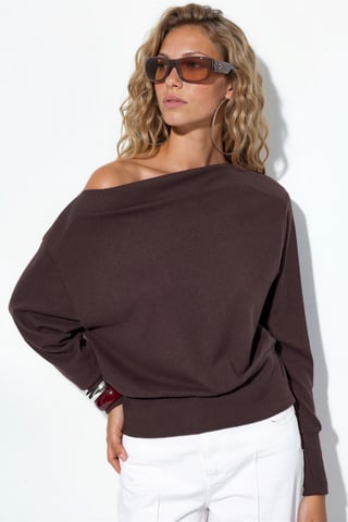 Damen Sweatshirt mit rundem Halsausschnitt