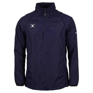 Gilbert - "Tornado" Trainingsjacke für Herren, mit halbem Reißverschluss (Marine)