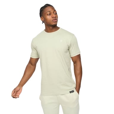 Crosshatch - "Preece" T-Shirt für Herren (Helles Oliv)