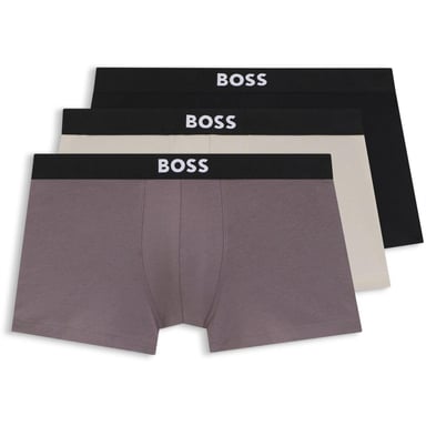 Boss - Unterwäsche für Herren (3er-Pack) (Grau/Schwarz/Weiß)